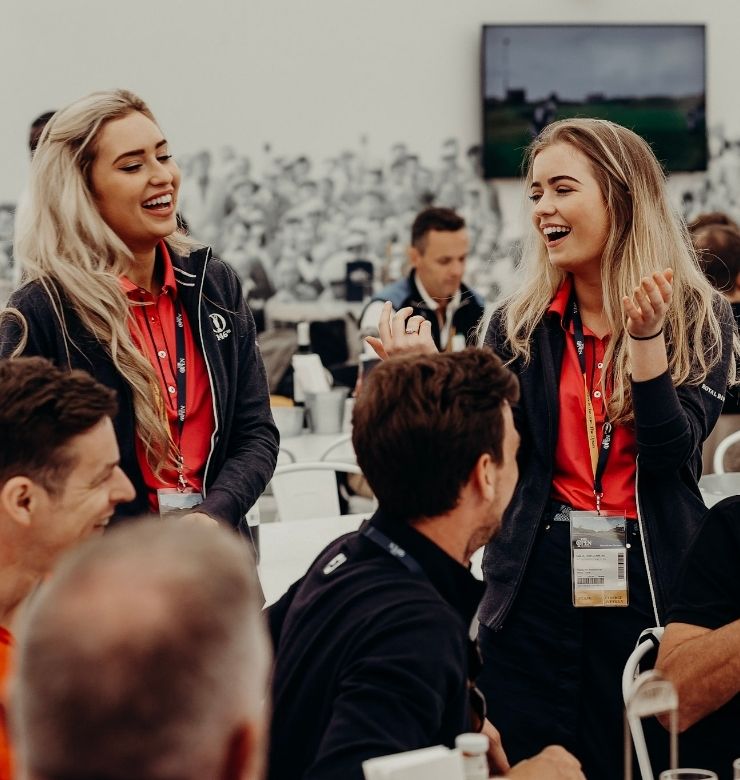 women laughing